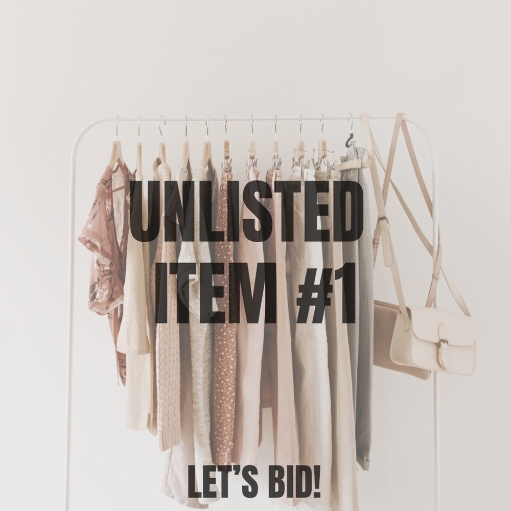 ✨ Unlisted Item 1 - Live!